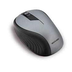 Mouse Multilaser Sem Fio 2.4Ghz Preto Grafite Usb - MO213