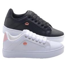 Kit 2 Pares Tênis Infantil Casual Feminino Original Menina-Feminino