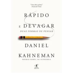 Livro - Rápido e devagar - Objetiva