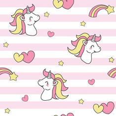Papel de Parede Unicórnio Candy