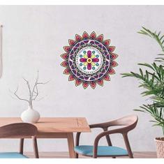 Adesivo de Parede Mandala Zen tamanho 50cm x 50cm mod373