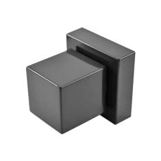 Acabamento Quadrado Preto Registro Pressão e Gaveta - Deca