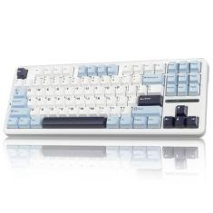 Teclado Mecânico Sem Fio AULA F87 75% TKL RGB - Retroiluminado