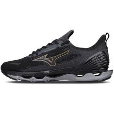 Tênis de Corrida Masculino Mizuno Wave Endeavor 2, Preto, 40