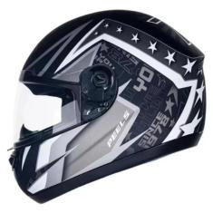 Capacete Moto Fechado Peels Spike You Racing Preto Fosco e Grafite Uni