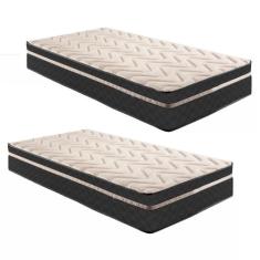 Colchão Solteiro Molas Extrapedic 28x88x188cm Íris Paropas by Ecosono