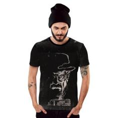 Camiseta Breaking Bad Van Walter White Fumaça - Di Nuevo, Preto, XG