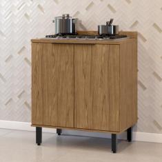 Balcão para Cozinha 2 Portas Toscana Espresso Móveis