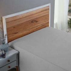 Lençol Sem Elástico Casal 200 Fios 100% Algodão Roupa de Cama Box Viro