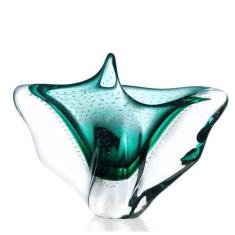 Vaso Em Cristal Murano Esmeralda - São Marcos