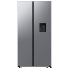 Geladeira Side by Side SmartThings com Dispenser de Água Samsung RS57 