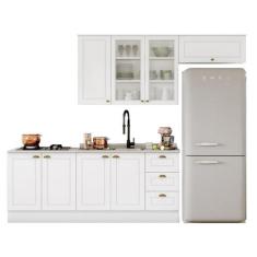 Cozinha Modulada Americana 20 Branco - Henn