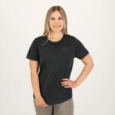 Camiseta Fila Basic Sports Polygin Feminina Preta, G