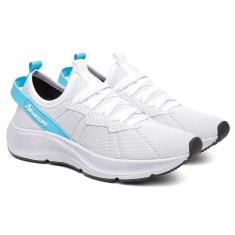 Tenis Feminino Caminhada Linha Conforto Estilo Premuim Cor-Feminino