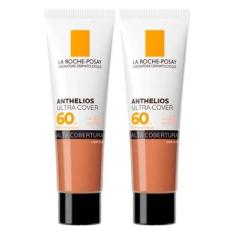 La Roche-Posay Anthelios Ultra Cover Kit com 2 Unidades – Protetor Solar Facial Com Cor FPS60 5.0 –-Unissex
