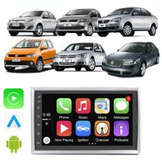 Kit Multimidia Android 7" Fox Polo Bora Golf 1999-2013 Carplay GPS - E