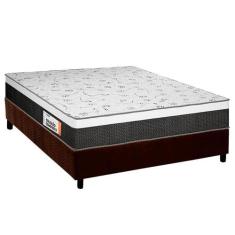 Cama Box Casal: Colchão Ortopédico Plumatex D28/EP Anatômico Falcon Ul