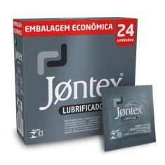Preservativo Jontex Lubrificado 24 Unidades