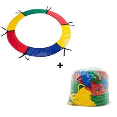 Kit Protetor de Molas + Rede de Proteção Lateral para Cama Elástica Pu