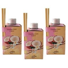 Kit 3 Aromatizante Ambiente Luz Aromas Difusor Palito Perfume Casa 280