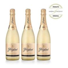 Espumante Freixenet Carta Nevada Demi-seco 750 Ml Kit C/ 03