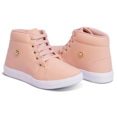 Tênis Botinha Feminina Cano Curto Treino Moda Academia Casual - Leila 