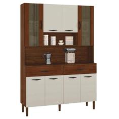 Armário de Cozinha Completa 8 Portas 2 Gavetas Golden Kits Paraná - Ki