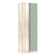 Guarda-Roupa Solteiro Luciane Canto Reto Direito E Esquerdo Prime Plus 1 Porta 80 Cm