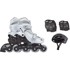 Mor - Kit Roller Cinza Tamanho M 34-37