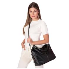 Bolsa Feminina De Couro Transversal 2293