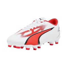 PUMA Tênis masculino Ultra Play Firm Ground/Artificial Ground, Puma Orquídea branco-puma black-fire, 39