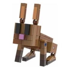 Boneco Minifigure Blocos De Montar Coelho Minecraft