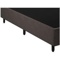 Cama Box Bau Solteirão Suede(0.96X2.03)