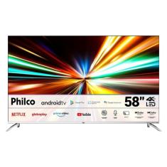 Smart TV DLED 58&quot; Philco PTV58G7PAGCSBL 4K UHD | com Wi-Fi, 2 USB, 4 HDMI, Dolby Audio, 60Hz