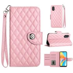 Para Oppo A18 4G, capa carteira com alça de pulso, capa flip de couro com fecho magnético com 7 cartões e 1 compartimento para dinheiro, suporte feminino presente capa de telefone para Oppo A18 4G 6,6
