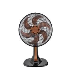 Ventilador osc mesa turbo 6 pas 30 cm bronze premium 127v