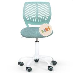 Cadeira Secretária Kids Giratória Teen Tela Mesh Moderna - BEST, Verde