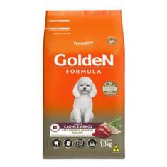 Ração Golden Formula Cães Adultos Raças Pequenas Carne e Arroz Mini Bi