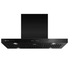 Coifa de Ilha Electrolux Pro Series 90 cm com Painel Eletrônico, Preta