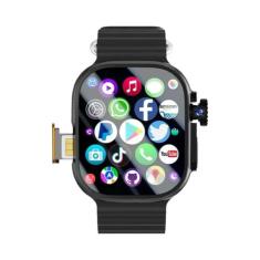 Smartwatch 4G Global Call DW100 AMOLED 2,29 Polegadas Android 10 Video