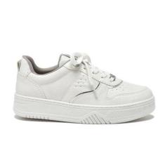 Tenis Via Marte Flatform Glam Preto-Feminino