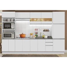 Cozinha Compacta Madesa Glamy GRGL33000109 Branco