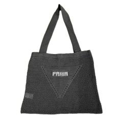 Bolsa Espaçosa Feminina Crochê Tricot Saida de Praia Moda Verão - GIP,