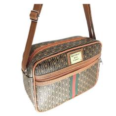 Bolsa feminina transversal pequena de ombro estampa premium - glamour,