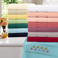 Toalha de Banho Aveludada Buettner Caprice Luxo - Bouton, Rose