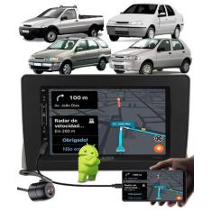 Multimídia 2 Din 7" Polegadas Android  Fiat Palio, Siena, Strada, Week