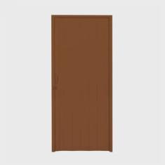 Porta Sanfonada pvc Polifort 210cmx60cm Mogno