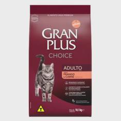 Ração Gran Plus Gatos Choice Frango e Carne - 10,1Kg