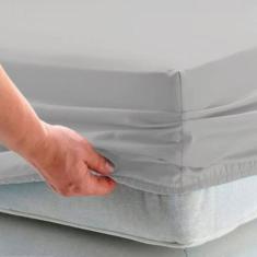 Jogo Lençol cama Queen 500 Fios 3 Peças com elastico em algodao - Rafa