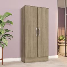 Guarda Roupa Multiuso 2 Portas Sam Casa 812 Rústico